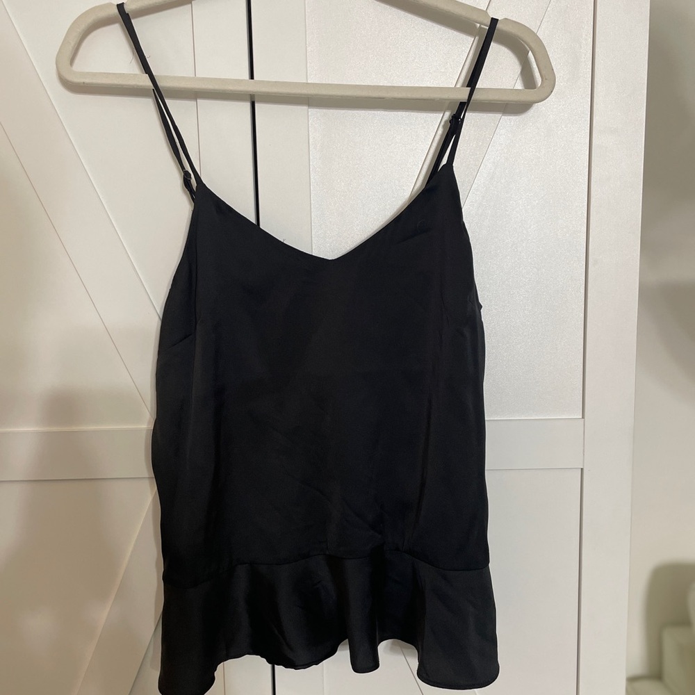 Mango Black Camisole Top